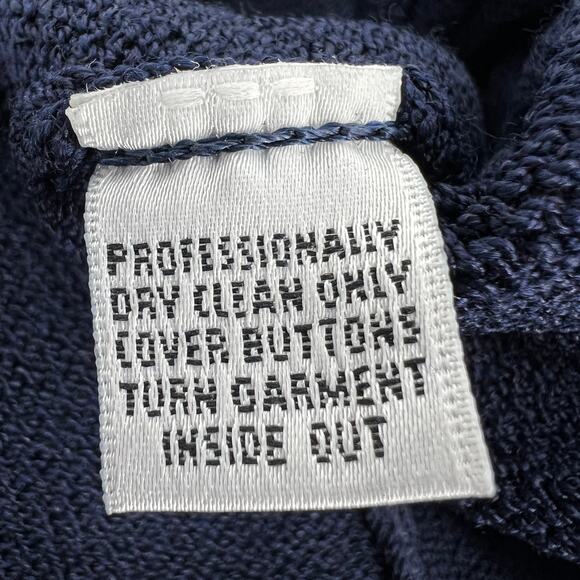 St. John Evening by Marie Gray Navy Knit Rhinestone Jacket and Skirt Set Size 4 - Picture 8 of 13